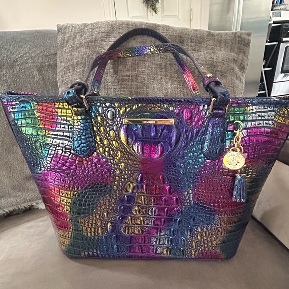 Brahmin Spotlight Melbourne Multicolor Medium Asher-BNWT - Picture 1 of 10